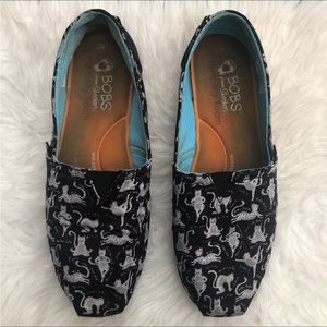 Bobs x Sketchers Yoga Cats Slip On Flats